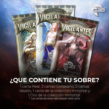 Cargar imagen en el visor de la galería, PREVENTA Display Angeles y Demonios: Vigilantes + 1 Buy a Box
