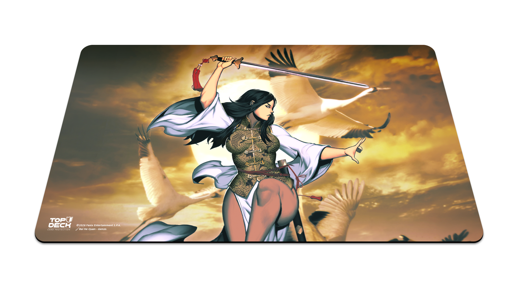 Playmat Bai He Quan