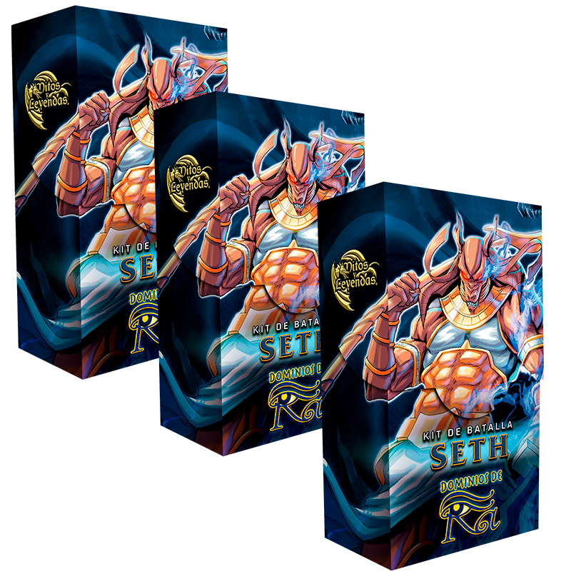 PREVENTA - 3 Kit de Batalla PB - Seth