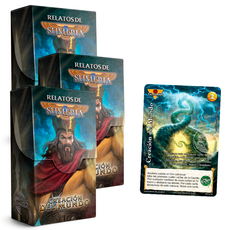 3 Relatos de Sumeria: Creación del Mundo + Buy a box