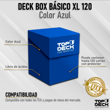 Cargar imagen en el visor de la galería, Portamazos Esencial | TOPDECK XL 120+ color Azul
