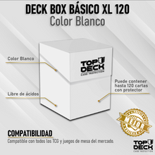 Cargar imagen en el visor de la galería, Portamazos Esencial | TOPDECK XL 120+ color Blanco
