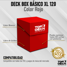Cargar imagen en el visor de la galería, Portamazos Esencial | TOPDECK XL 120+ color Rojo
