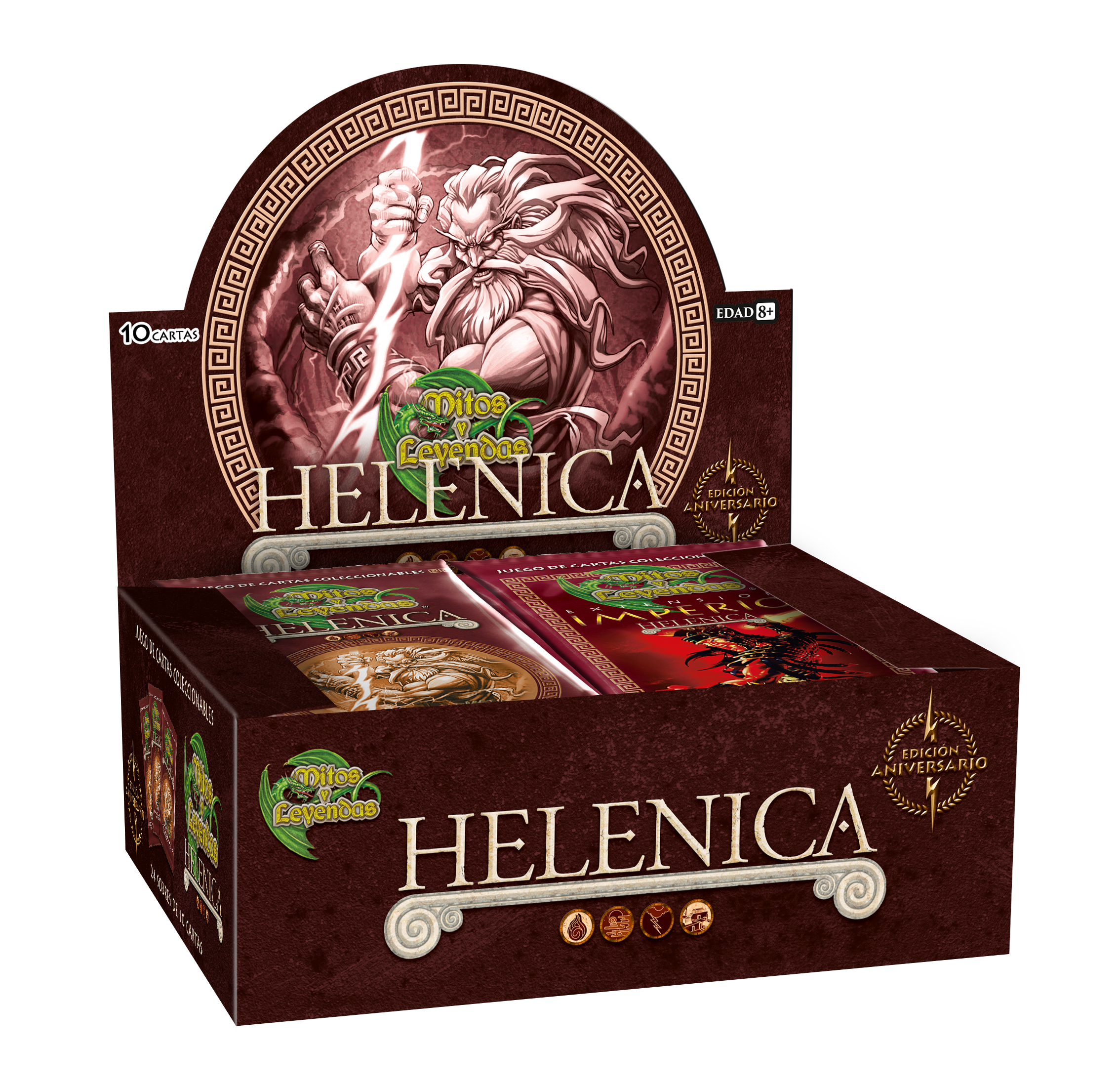 PREVENTA Display Helénica Aniversario – Casa Mitos y Leyendas