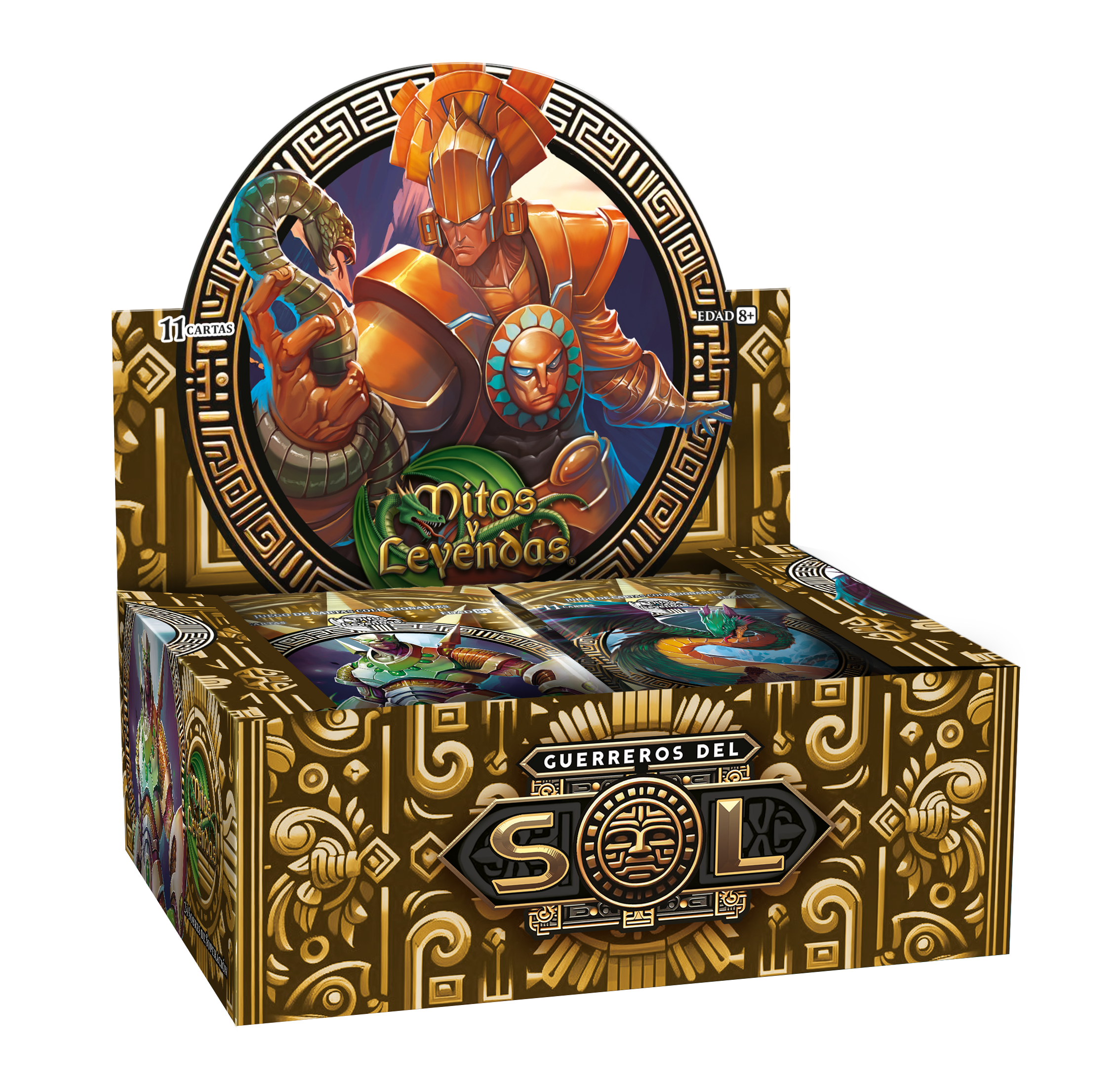 Oferta Relámpago - Display Guerreros del Sol