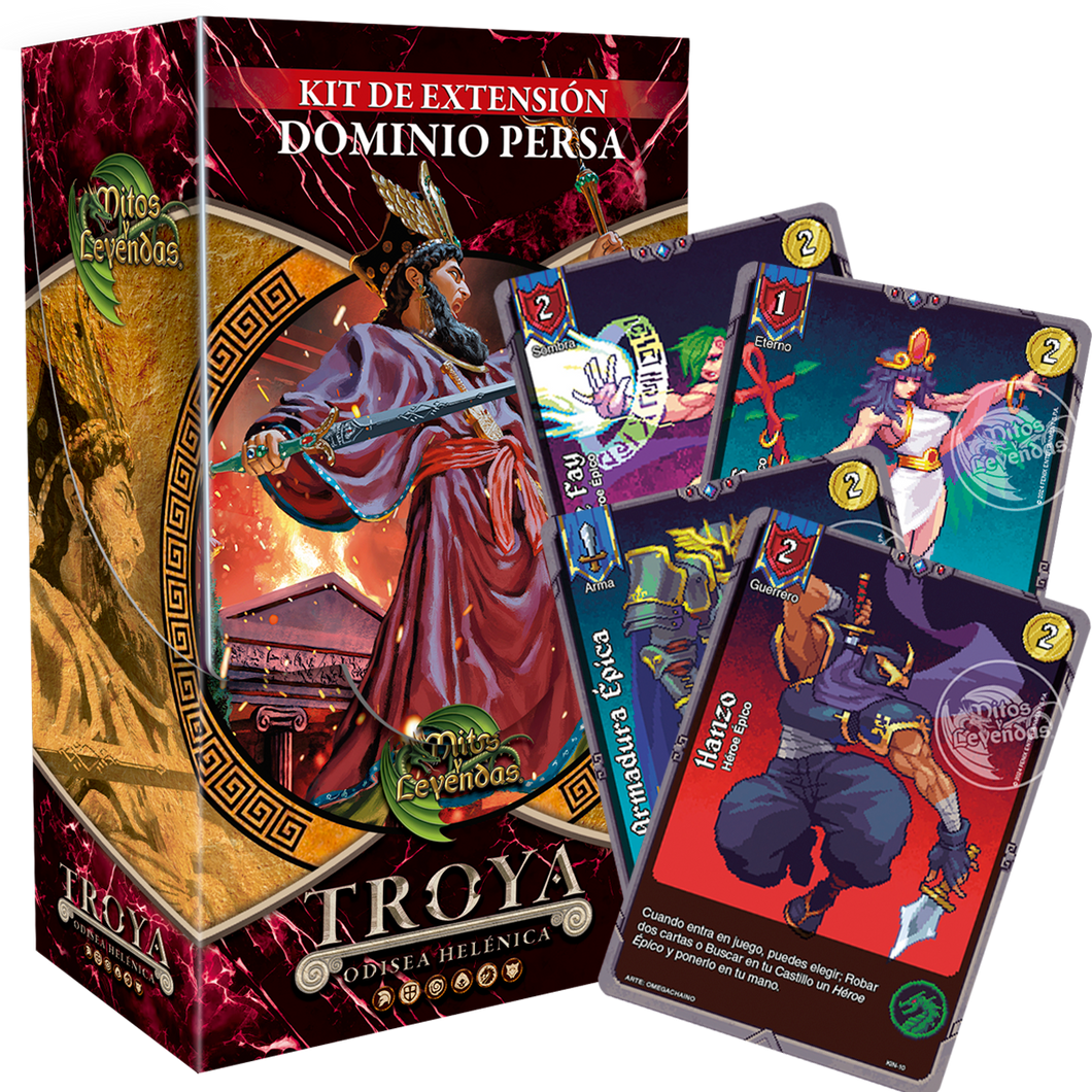 Oferta especial Dominio Persa + 4 cartas Kingdom Quest V2