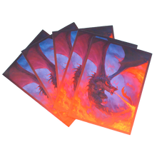 Cargar imagen en el visor de la galería, Protectores Standard | Colección Dragones - Dragón de Fuego 66x91mm

