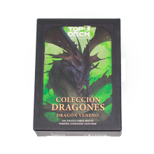 Cargar imagen en el visor de la galería, Protectores Standard | Colección Dragones - Dragón Veneno 66x91mm
