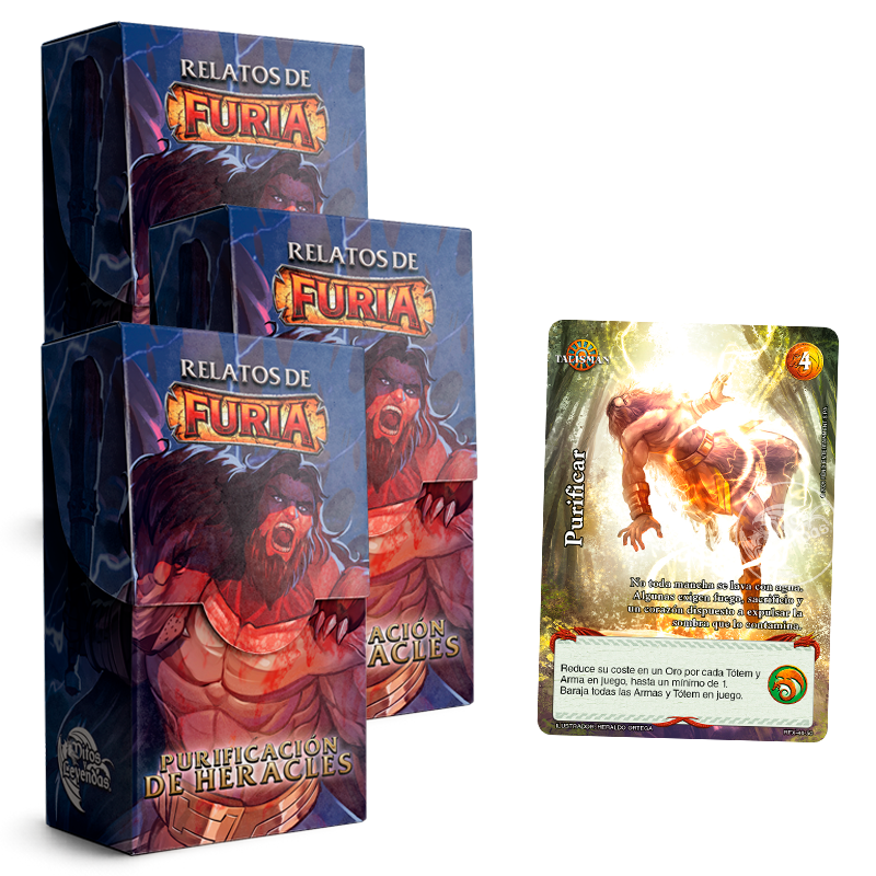 3 Relatos de Furia: Purificación de Heracles + Buy a box