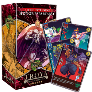 Oferta especial Honor Espartano + 4 cartas Kingdom Quest V2