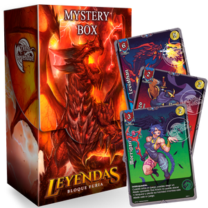 Oferta especial Mystery Leyendas Bloque Furia + 3 cartas Kingdom Quest