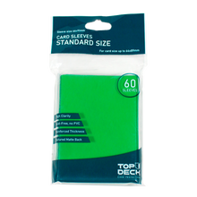 Cargar imagen en el visor de la galería, Protectores Esenciales | TOPDECK Standard 66x91mm color Verde

