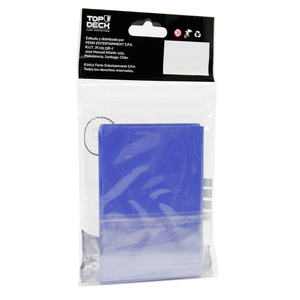 Protectores Esenciales | TOPDECK Small 62x89mm color Azul