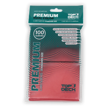 Cargar imagen en el visor de la galería, Protectores Premium | TOPDECK Standard 66x91mm color Rojo
