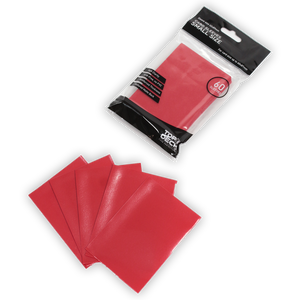 Protectores Esenciales | TOPDECK Small 62x89mm color Rojo