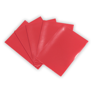 Protectores Esenciales | TOPDECK Small 62x89mm color Rojo