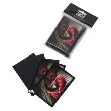 Cargar imagen en el visor de la galería, Protectores con Diseño | TOPDECK Small 62x89mm Wyvern de Sangre
