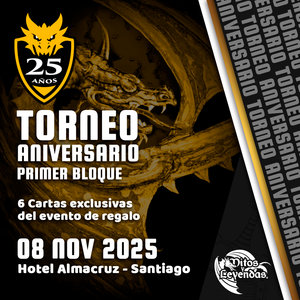 ENTRADA ANIVERSARIO 25 AÑOS - PRIMER BLOQUE - SANTIAGO -  NOVIEMBRE