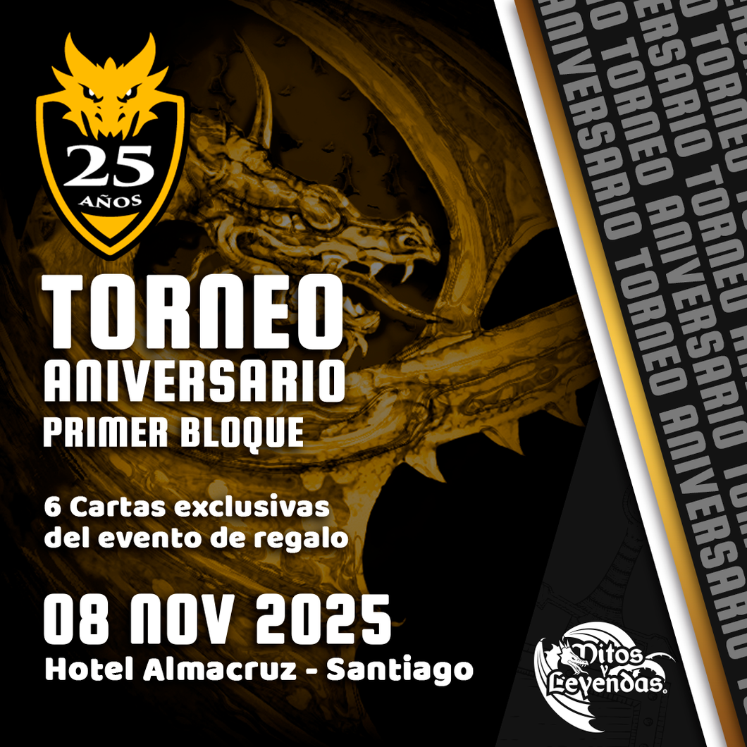 ENTRADA ANIVERSARIO 25 AÑOS - PRIMER BLOQUE - SANTIAGO -  NOVIEMBRE