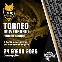 Cargar imagen en el visor de la galería, ENTRADA ANIVERSARIO 25 AÑOS - PRIMER BLOQUE - CONCEPCIÓN - 24 ENERO 2026
