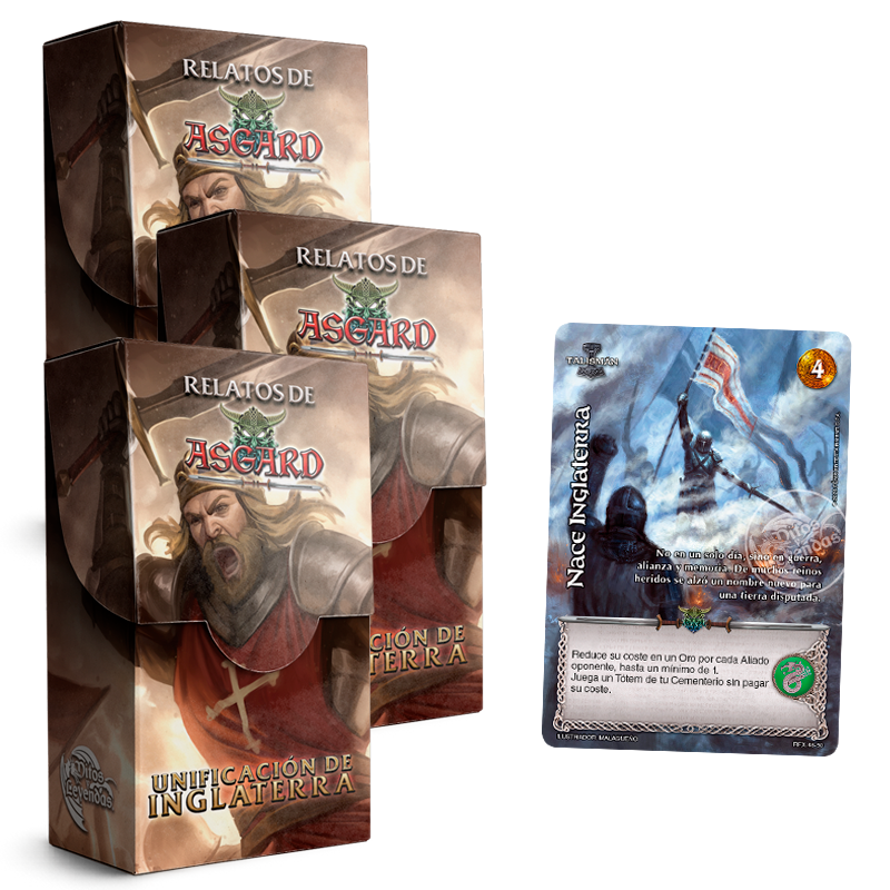 3 Relatos de Asgard: Unificación de Inglaterra + Buy a box