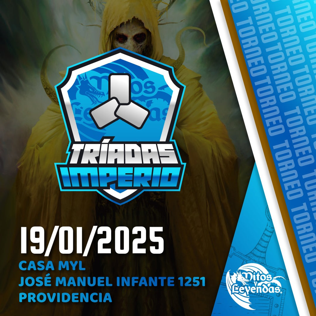 Entrada  Torneo Tríadas - IMPERIO - 19 enero 2025