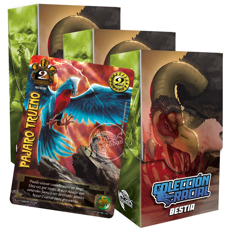 PREVENTA 3 RACIAL PRIMERA ERA 2025 - BESTIA + 3 PAJARO TRUENO