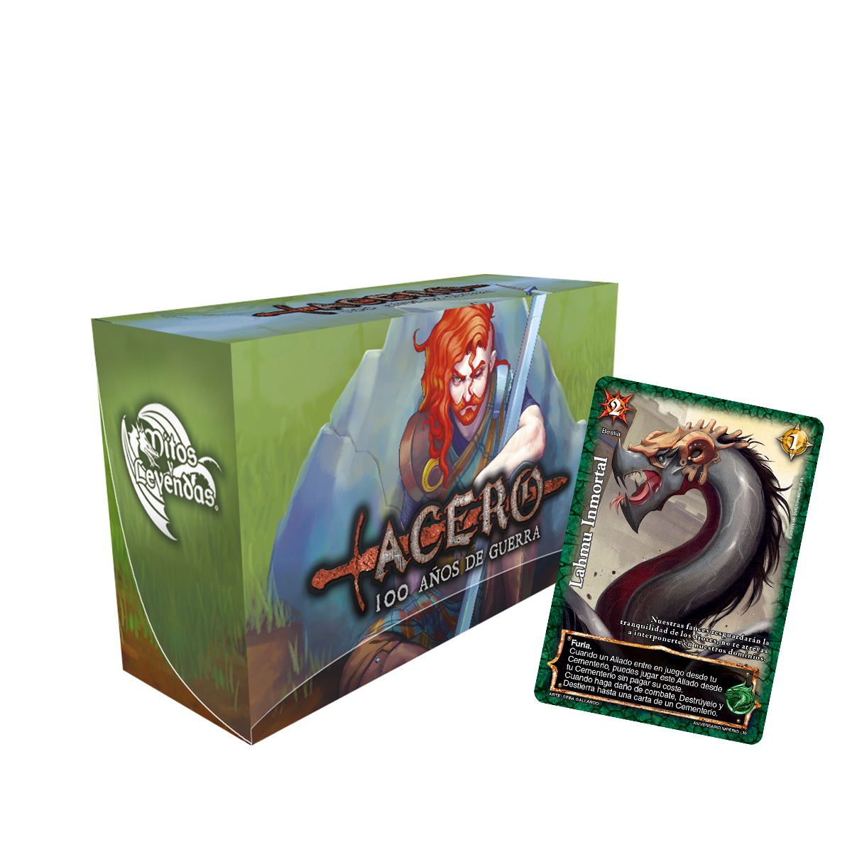 Kit Extensión Acero - Wallace + Lahmu Inmortal – Casa Mitos y Leyendas
