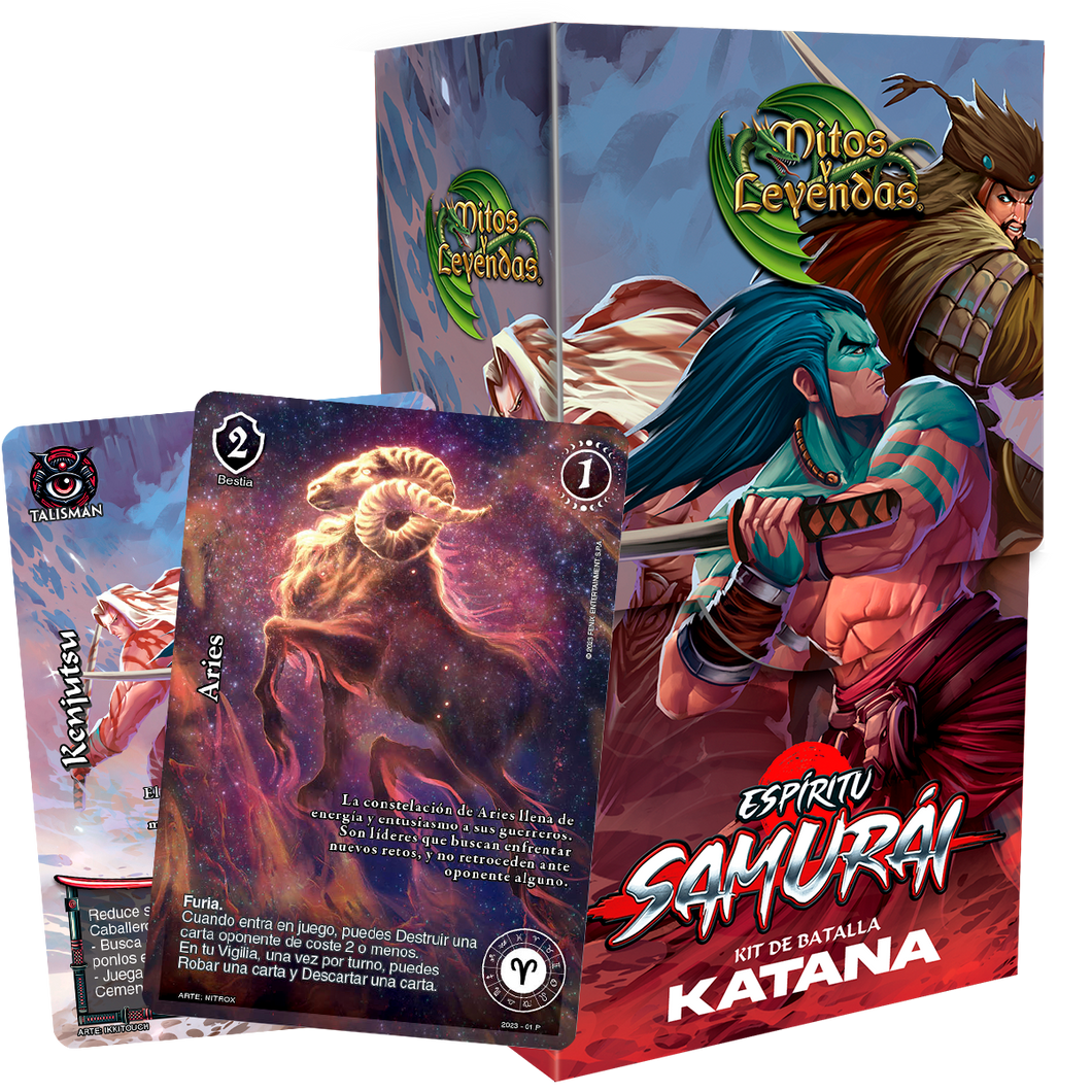 Kit de Batalla Espíritu Samurái: Katana