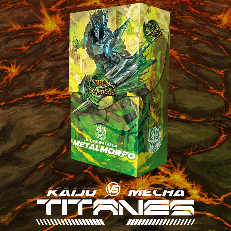PREVENTA Kit Batalla Kaiju vs Mecha: Titanes - Metalmorfo