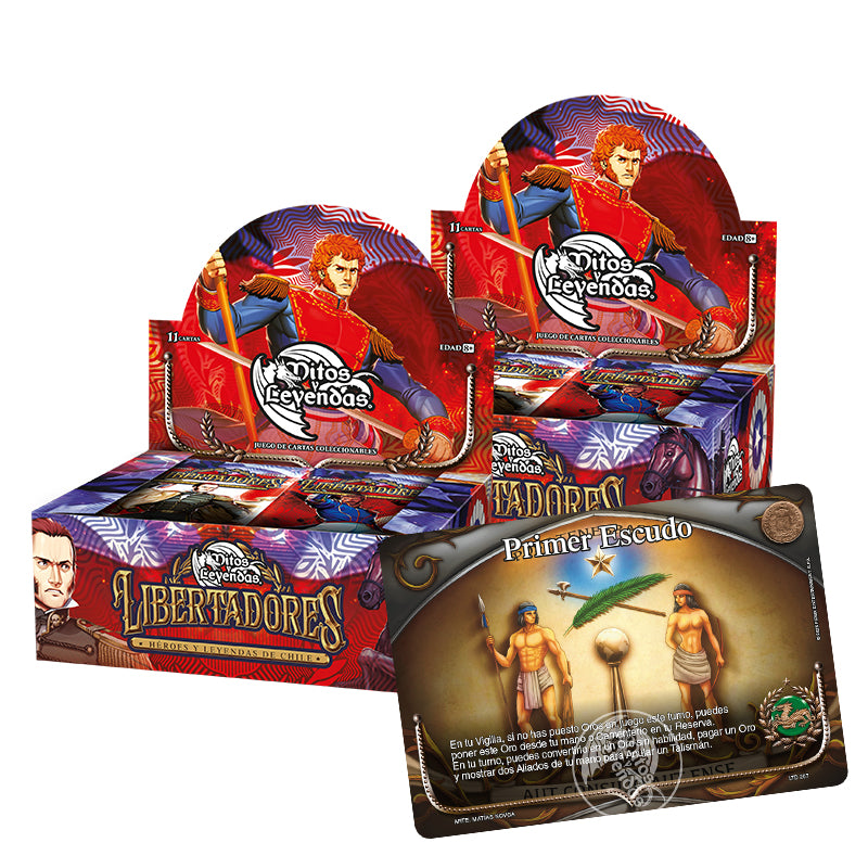 2 Display Libertadores + Primer Escudo