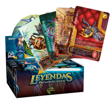Cargar imagen en el visor de la galería, PREVENTA Display Leyendas Primer Bloque 3.0 + 3 cartas Gatos al azar
