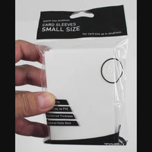 Cargar y reproducir el video en el visor de la galería, Protectores Esenciales | TOPDECK Small 62x89mm color Blanco
