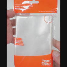 Cargar y reproducir el video en el visor de la galería, Protectores Juego de Mesa | TOPDECK Magnum Gold / Tarot 80x120mm
