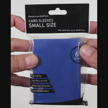 Cargar y reproducir el video en el visor de la galería, Protectores Esenciales | TOPDECK Small 62x89mm color Azul

