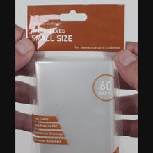 Cargar y reproducir el video en el visor de la galería, Cubre Protectores | TOPDECK Small 65x91mm
