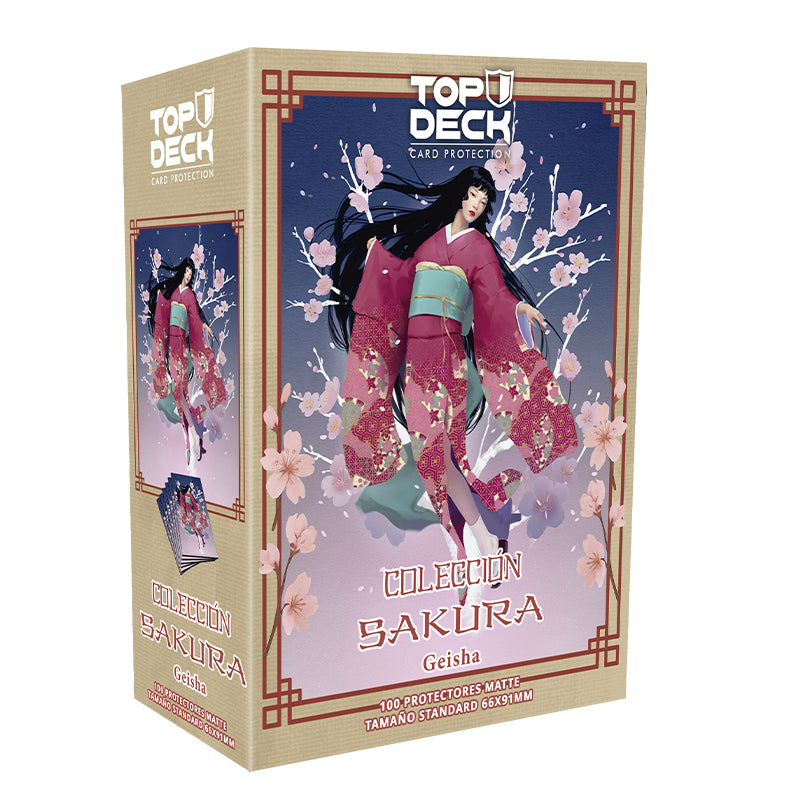 PREVENTA Protectores Standard | Colección Sakura - Geisha 66x91mm