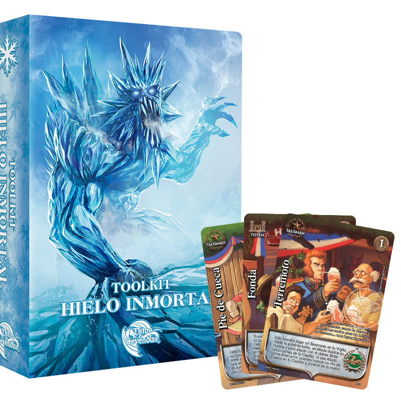 OFERTA RELÁMPAGO - TOOLKIT IMPERIO 2025 -  HIELO INMORTAL + 3 CARTAS DIECIOCHERAS