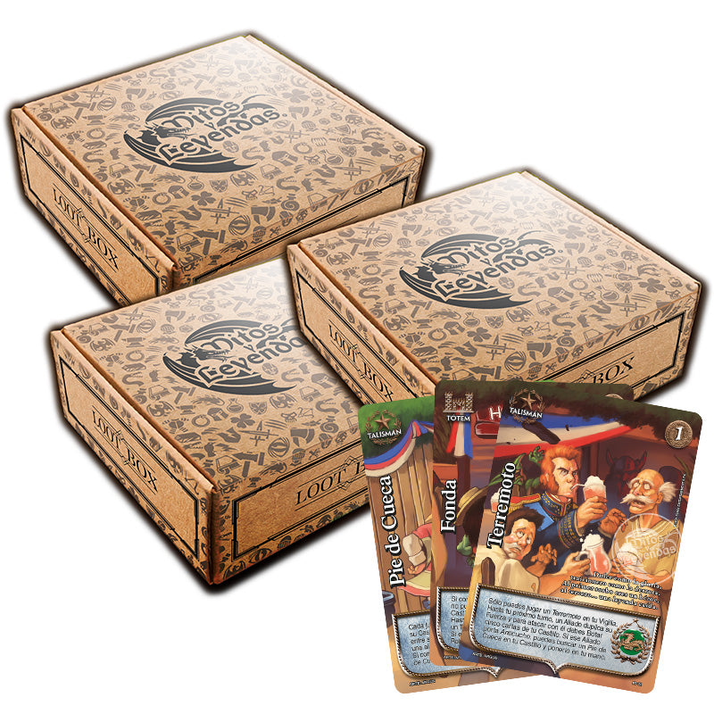 OFERTA RELÁMPAGO - 3 Lootbox Imperio  + Enjambre  + 3 CARTAS DIECIOCHERAS