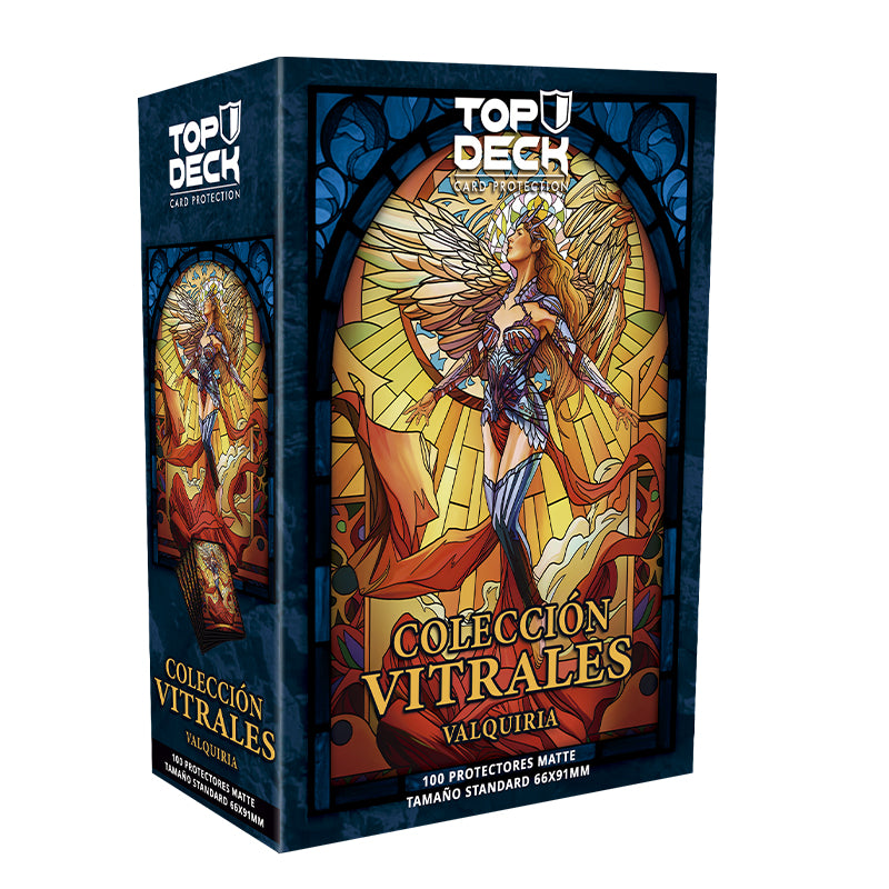 PREVENTA Protectores Standard | Colección Vitrales - Valkiria 66x91mm