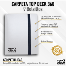 Cargar imagen en el visor de la galería, Carpeta Esencial | TOPDECK 360 color Blanco
