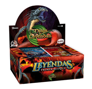 Display Leyendas Primer Bloque 2.0 + 1 Carta Secreta Edición Limitada