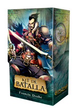 Cargar imagen en el visor de la galería, Kit de Batalla Francis Drake edición Explorandum+ 4 cartas al azar Cid
