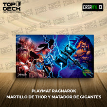 Cargar imagen en el visor de la galería, Playmat Ragnarok - Martillo de Thor y Matador de Gigantes
