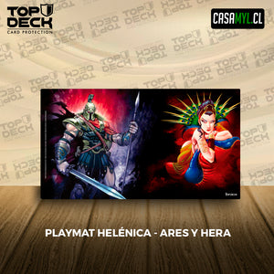 Playmat Helénica - Ares y Hera