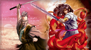 Playmat Espíritu de Dragón - Susano Wa y Miyamoto Musashi